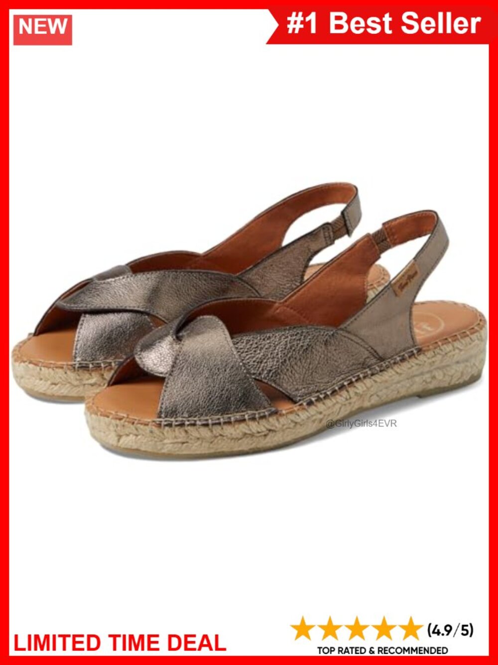 Handcrafted Leather Espadrille Wedge Sandal Slingback